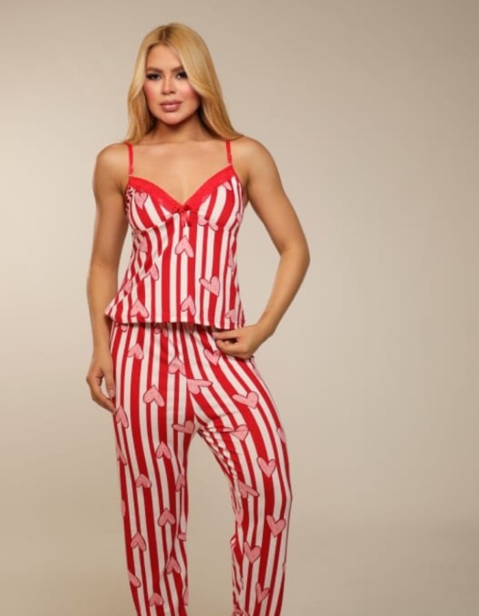 Pijama cropped 