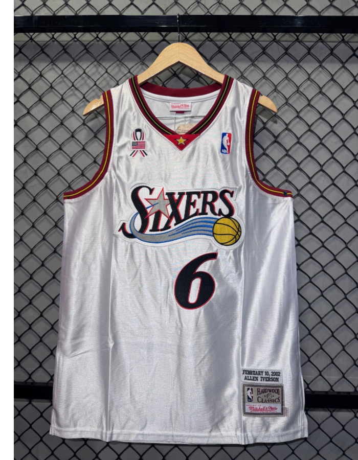 PHILADELPHIA 76ERS 2000-01 ALLEN IVERSON BRANCA