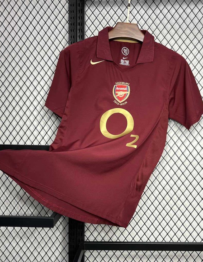 ARSENAL 05/06 || UNIFORME 