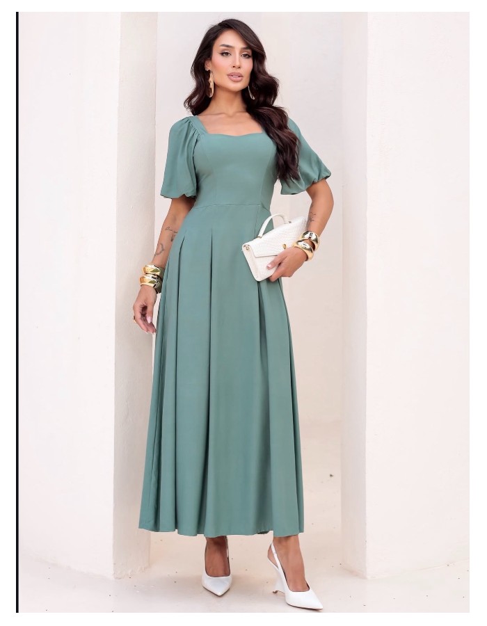VESTIDO LISO