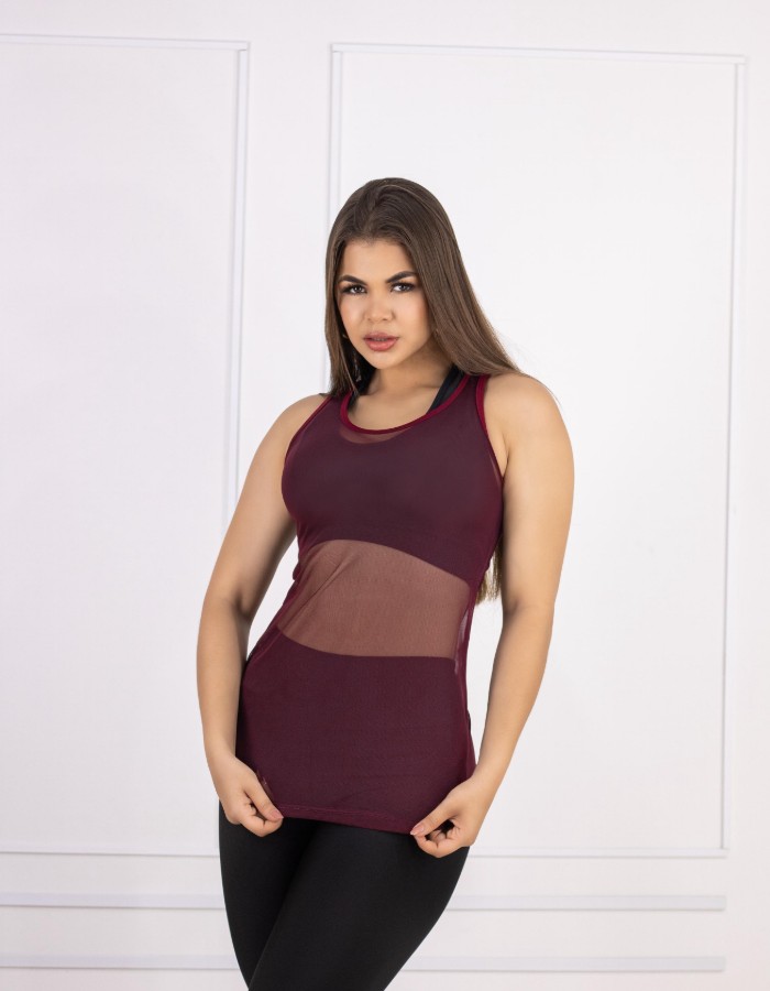 REGATA EM TULE COM VIÉS