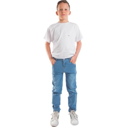  CALÇA JEANS JUVENIL BOLSO TRADICIONAL MASCULINA