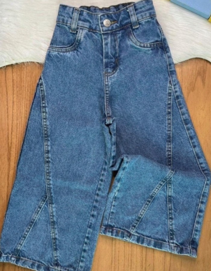 CALÇA FLARE INFANTIL C/ LINHA