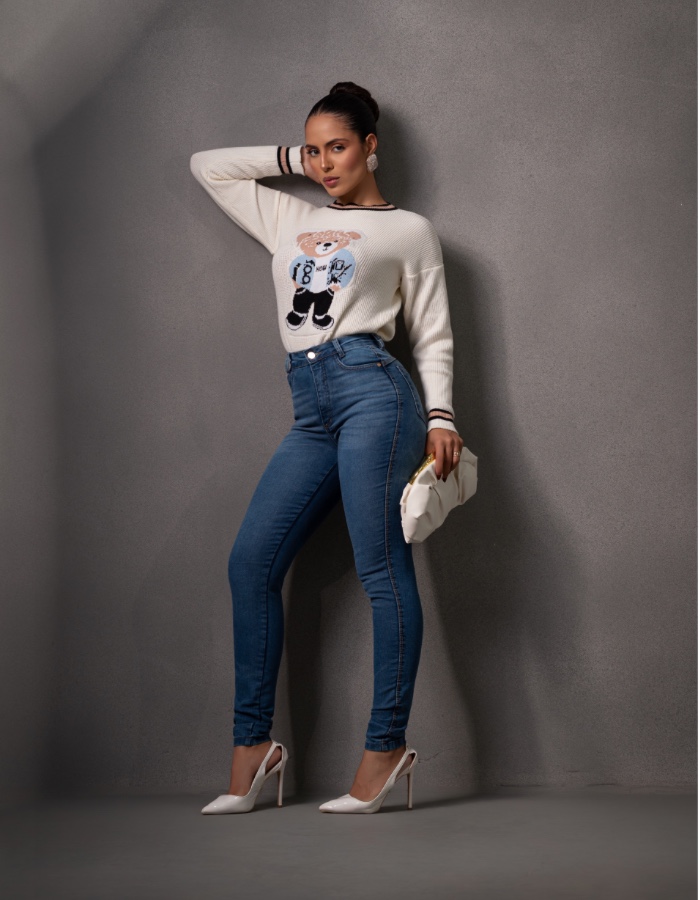 Calça skinny
