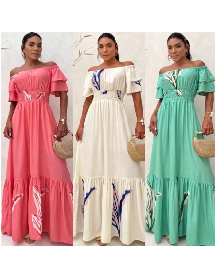 VESTIDO OMBRO A OMBRO