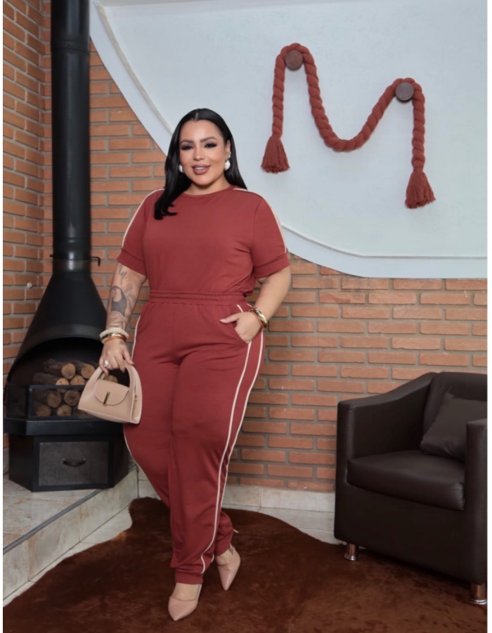 Conjunto Plus Size Alícia 