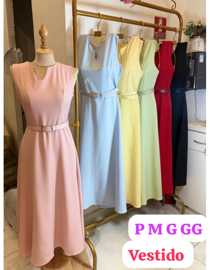 Vestido longo Eva 