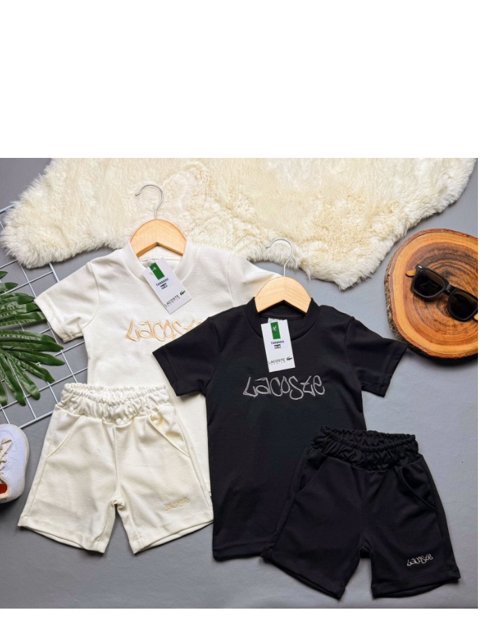 Conjunto malhao mauricinho Lacoste 