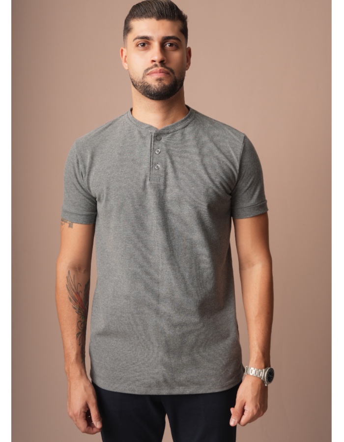 GOLA HENLEY PIQUET 98% ALG E 2% ELASTANO