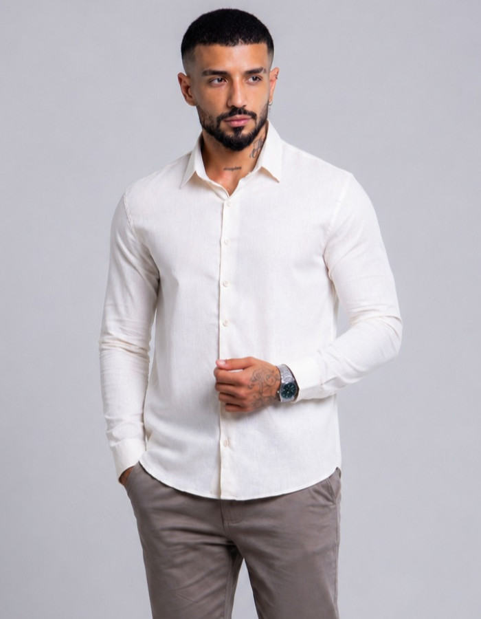 CAMISA M/L LINHO PREMIUM 