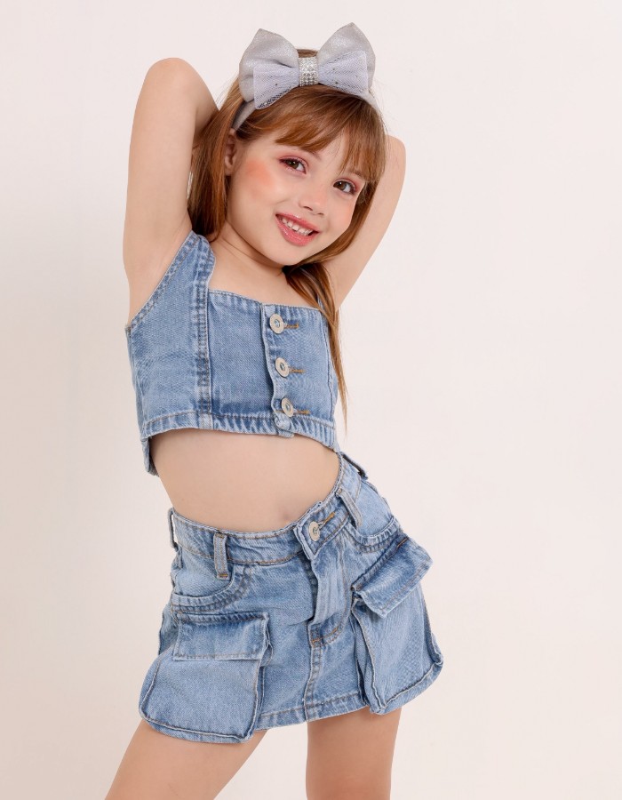 SHORT SAIA JEANS INFANTIL