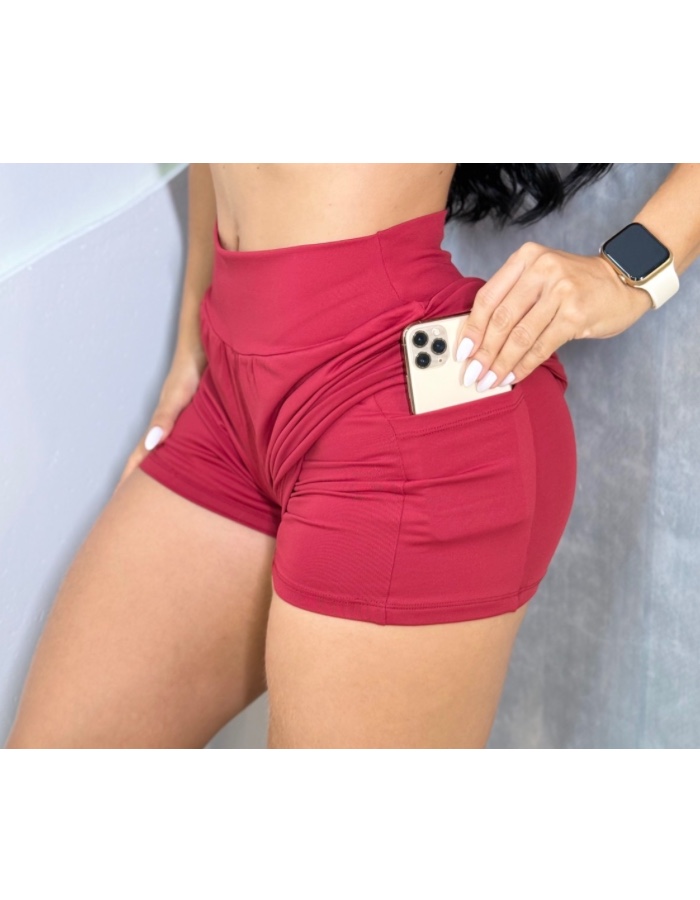 SHORT DUPLO COM BOLSO