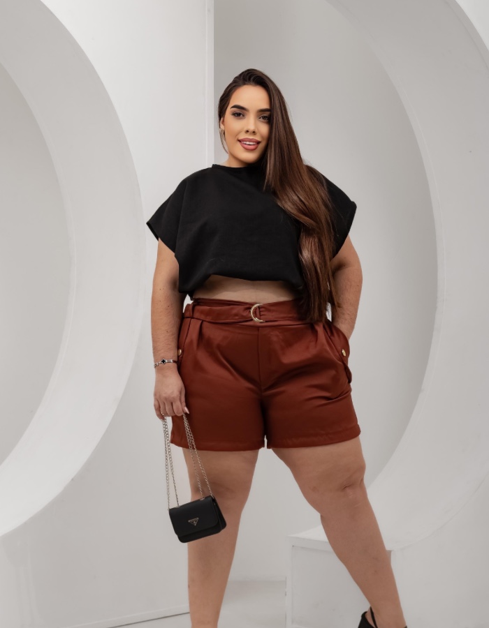 Short plus size 