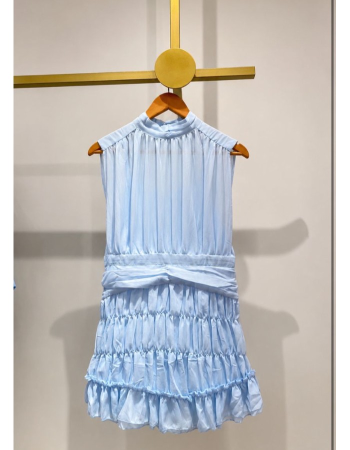 Vestido gola alta jasmin 