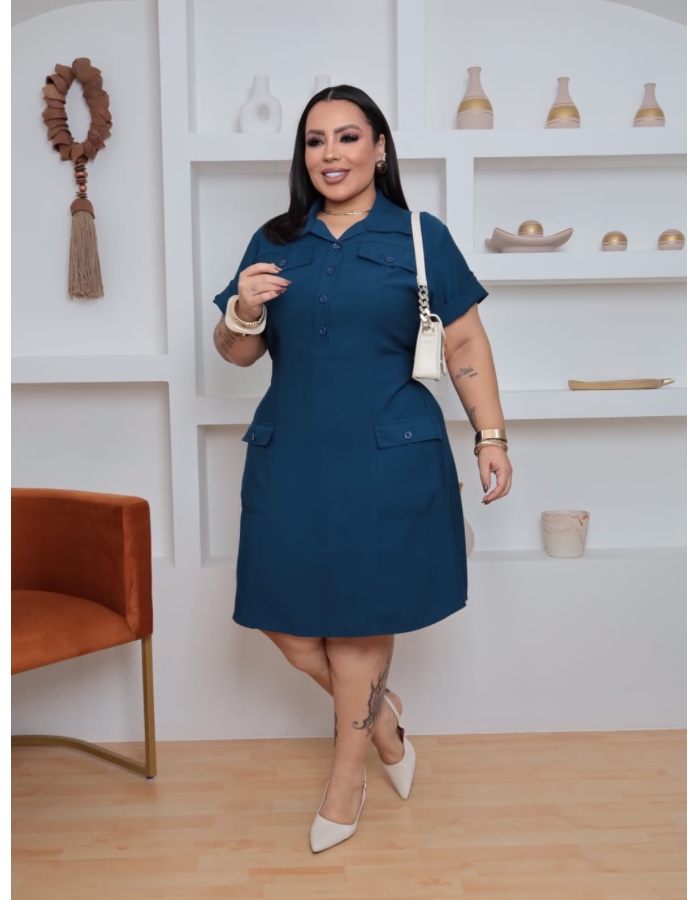 Vestido Plus Juliana 