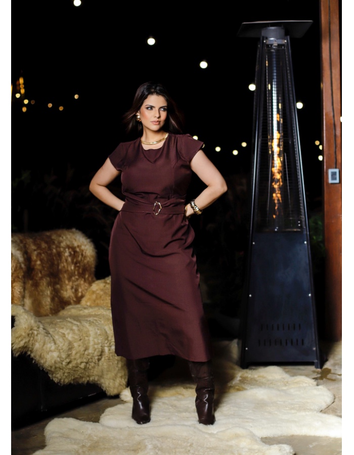 Vestido Plus Mari 