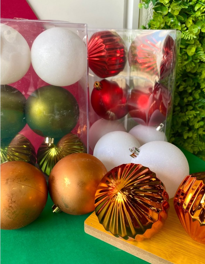 BOLA DE NATAL C/6
