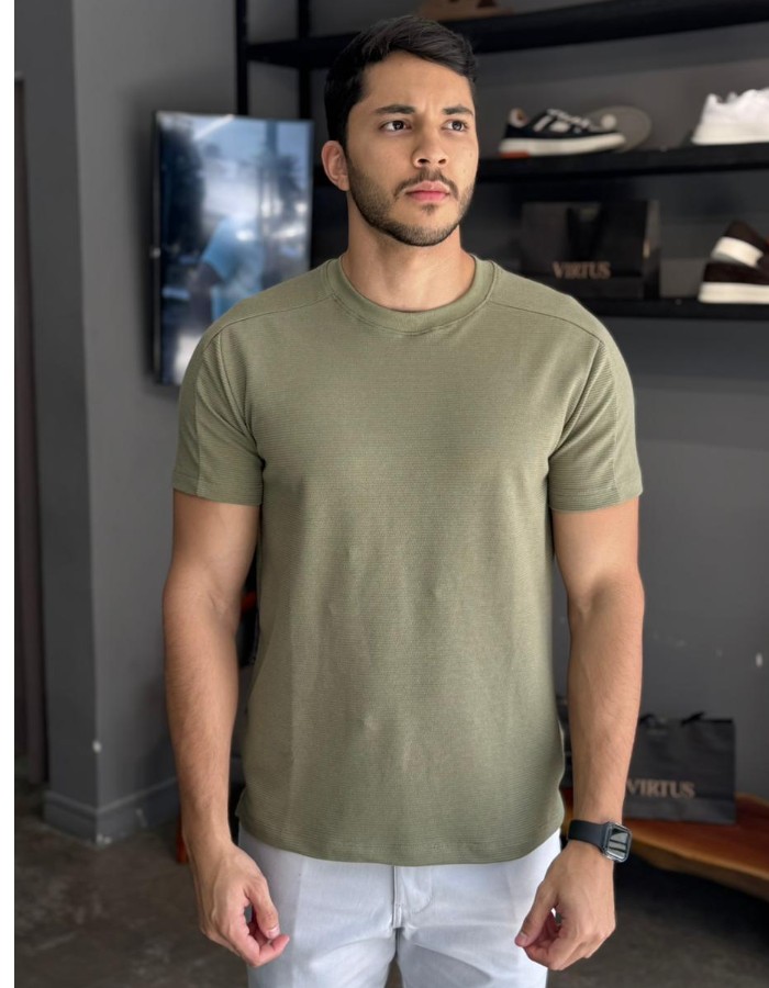 T SHIRT MADRID VERDE OLIVA