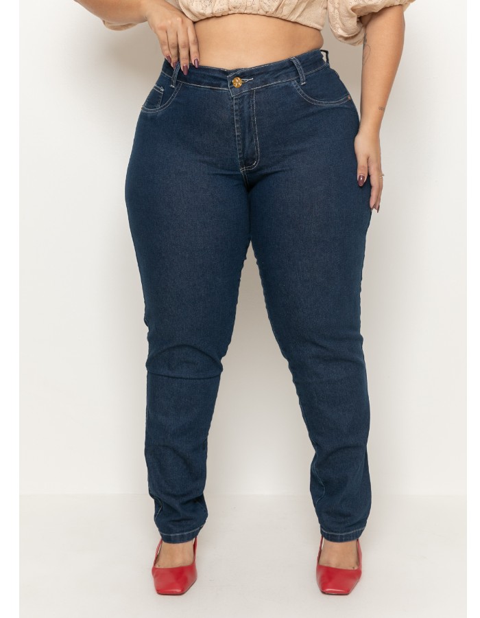 Calça plus Sujinho Cinza
