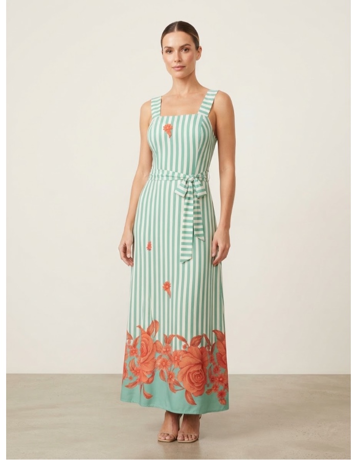 Vestido estampado 