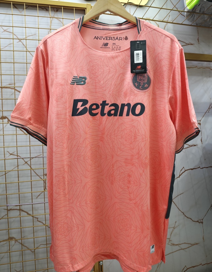 Camisa Porto rosé 2026
