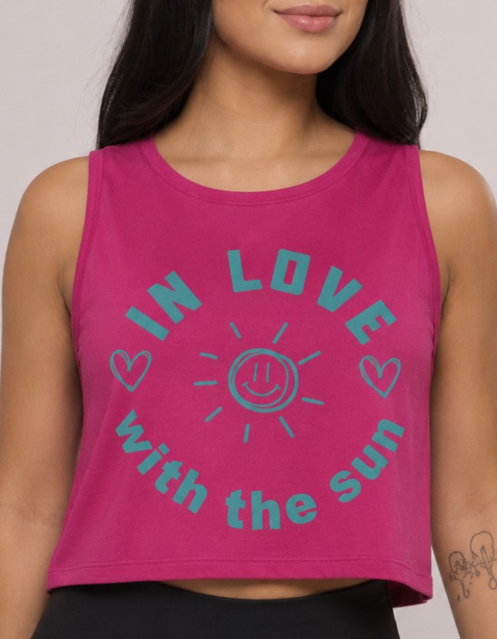 APENAS BLUSA REGATA-IN LOVE