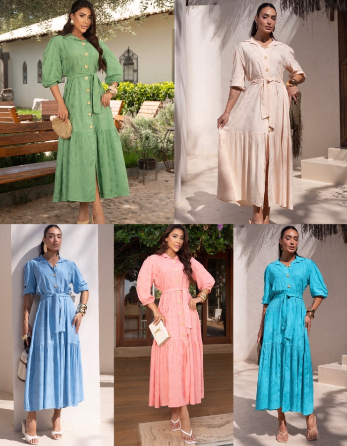 Vestido chamise Carol