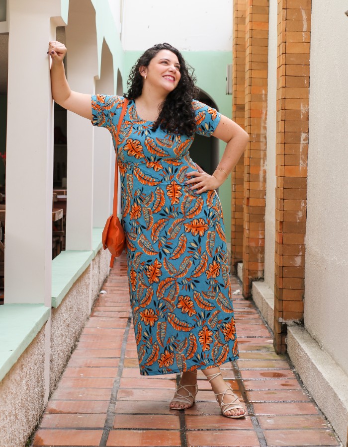VESTIDO LONGO BRISA - TAM G