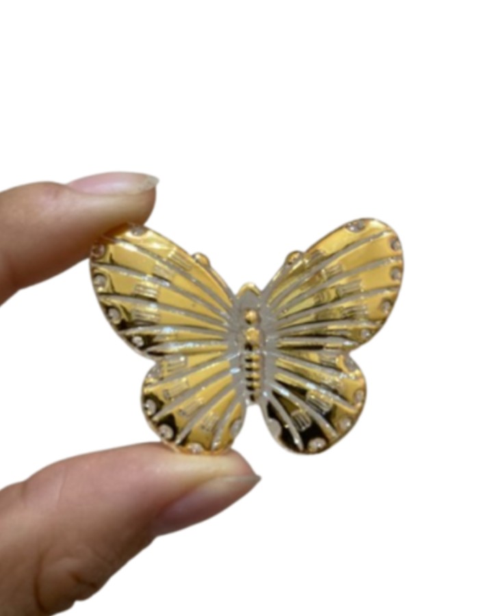PINGENTE BORBOLETA 41MM EM ACRILICO - PACOTE C/ 25G