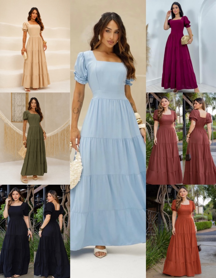 Vestido Longo Daiane
