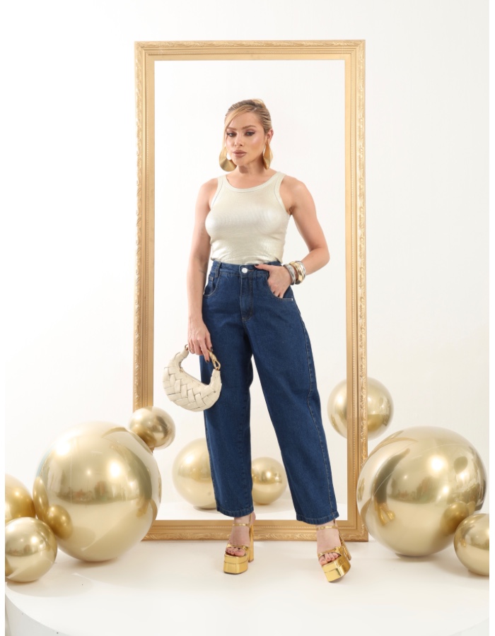 Calça baggy