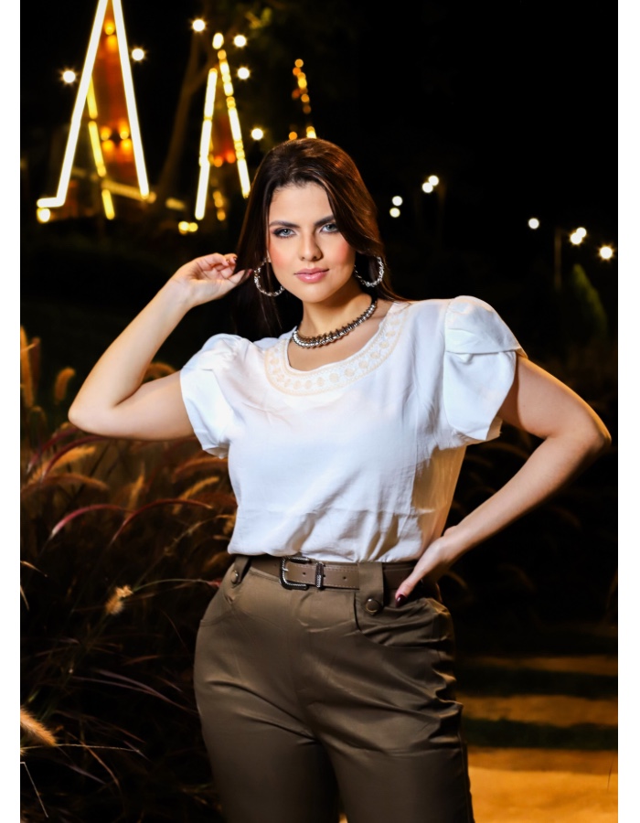 Blusa Plus Geo