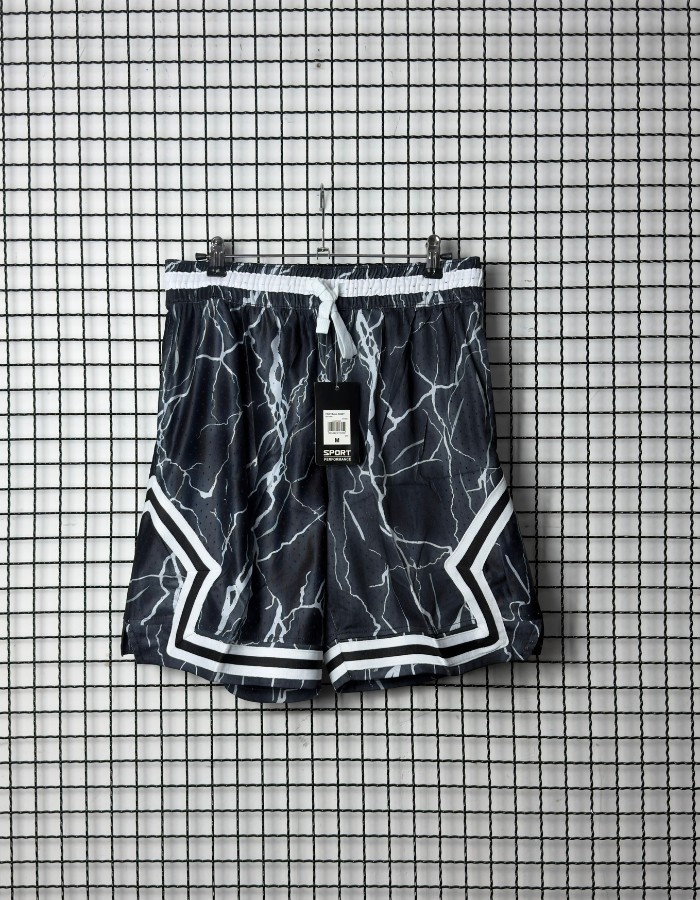 BERMUDA - BASQUETEIRA - PRETO E BRANCO