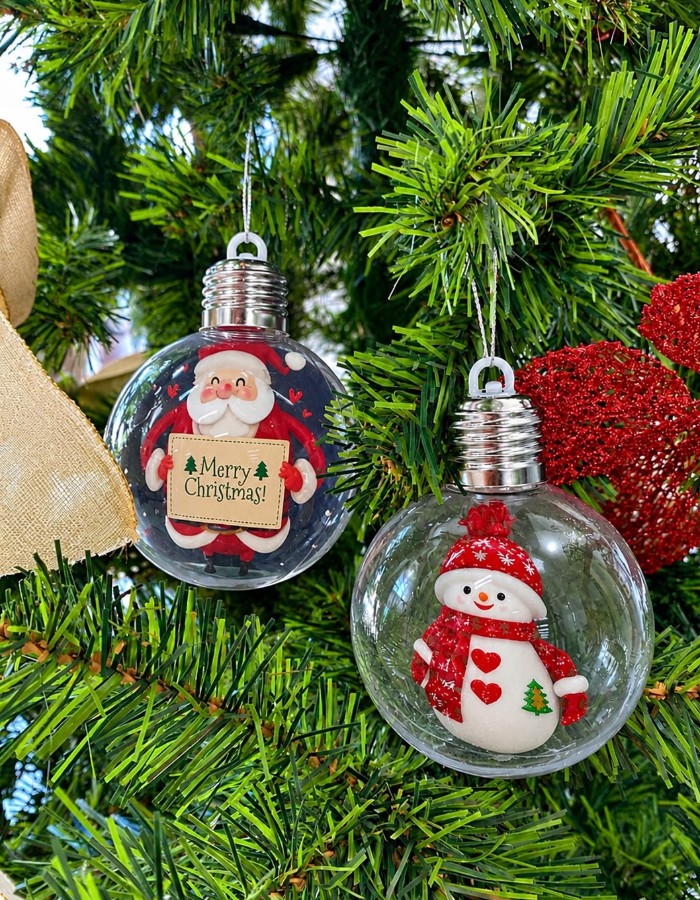 BOLA DE NATAL SORTIDA