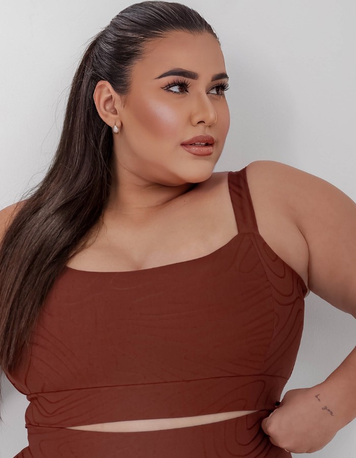 TOP LIZ ALÇA LARGA