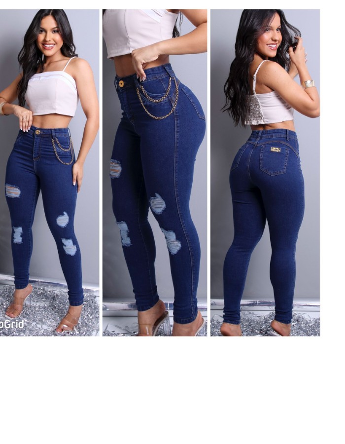 CALÇA COM DESTROYDE