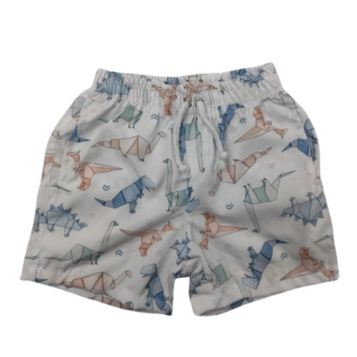 SHORT DE TACTEL INFANTIL ANIMAIS MASCULINO