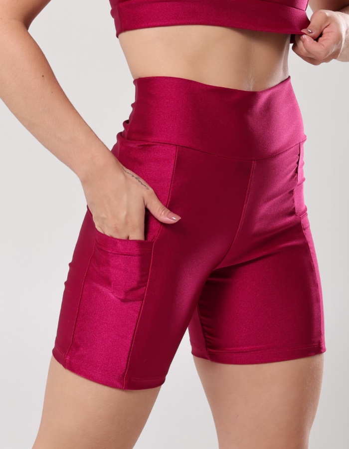 Short atlanta com bolso