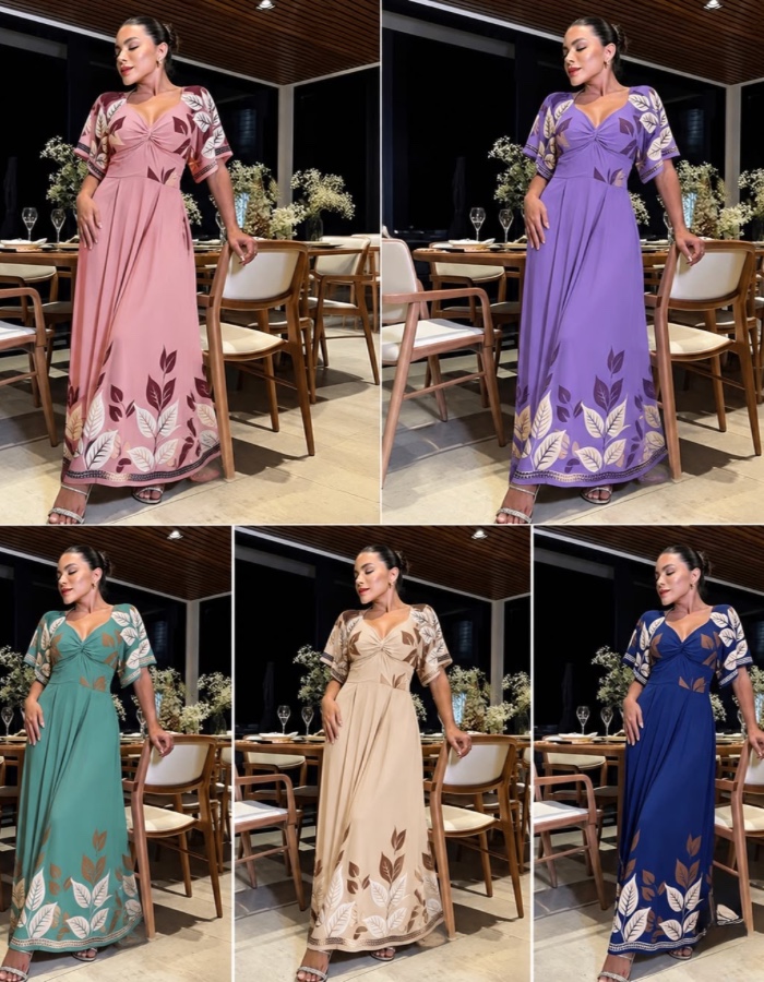 Vestido Longo Mavi 
