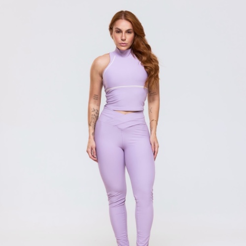 Conj calça flor 