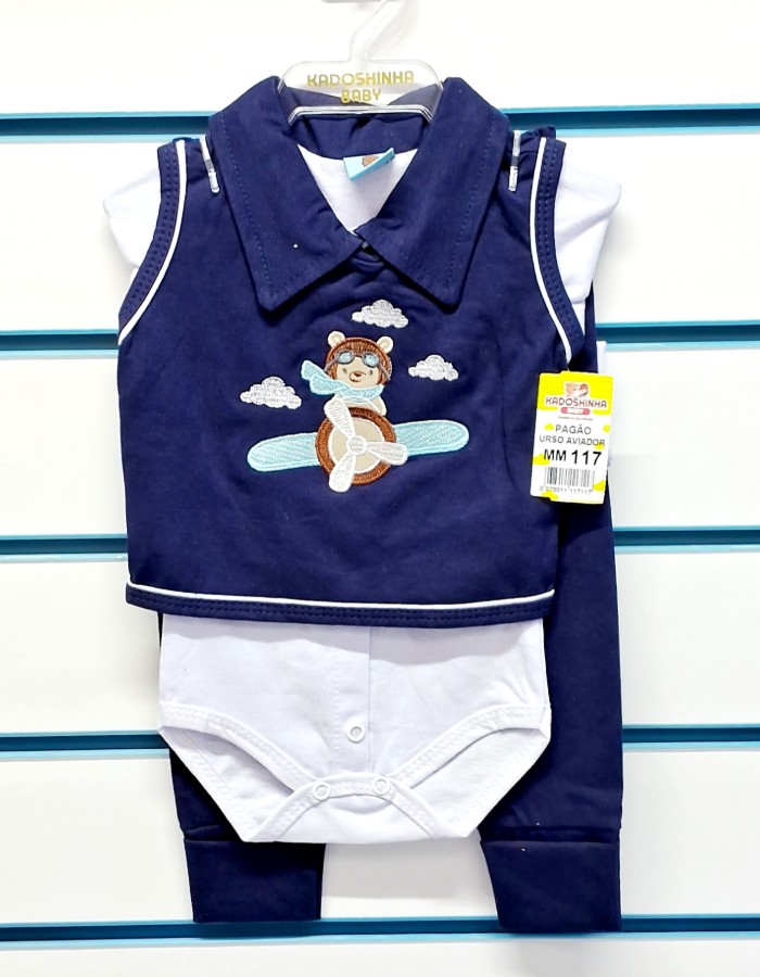 PAGAO MASCULINO URSO AVIADOR KADOSH