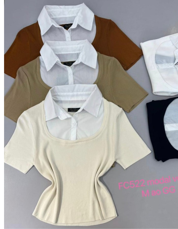 BLUSA TRICO MODAL