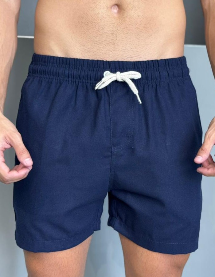 SHORT LINHO NORONHA AZUL MARINHO
