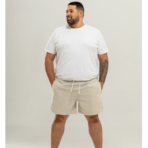 Short linho plus 