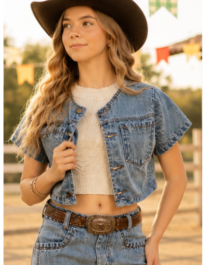 JAQUETA M/C  JEANS