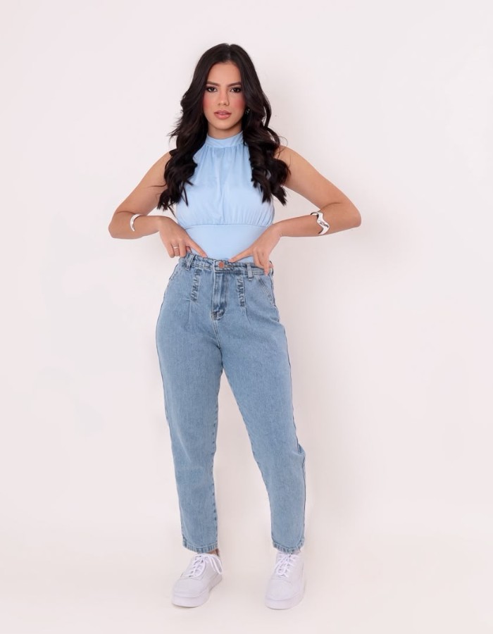 CALÇA JEANS DESGRADEADA