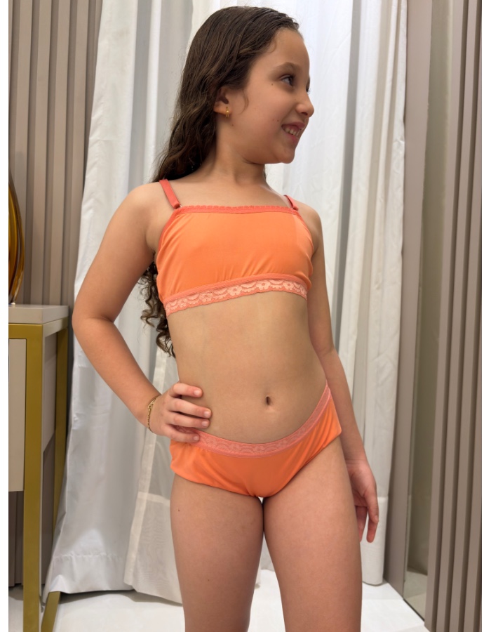CONJUNTO MENINA MOÇA SEM BOJO BOJO
