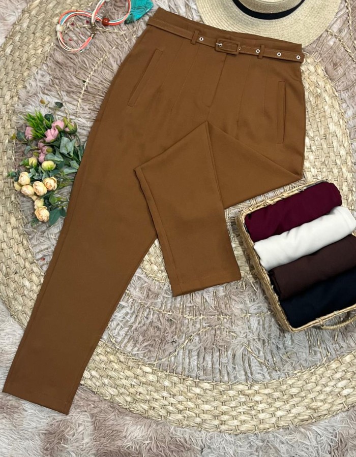 CALÇA ALFAIATARIA ZARA C/ CINTO