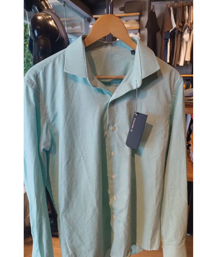 Camisa Linho Manga Longa