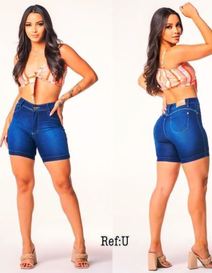 SHORT JEANS 1/2 COXA
